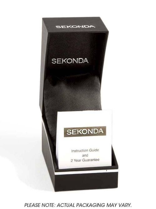 Sekonda Mens Sports Duel time Black Dial & Rubber Strap Watch-1037